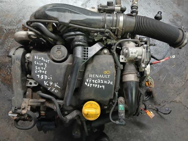 MOTEUR RENAULT 1.5DCI CODE K9K770 EURO 5 - Vue 2